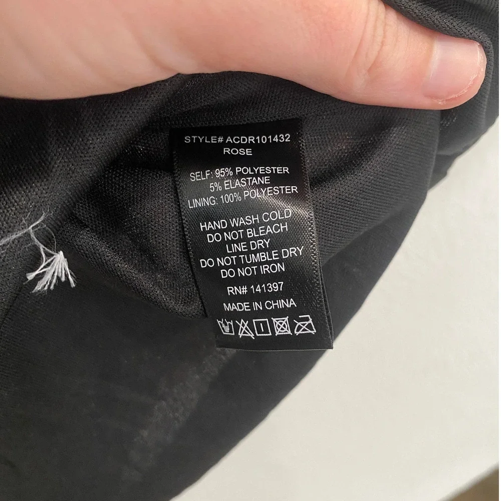 ASTR The Label Rose Pink Sequin One Shoulder Party Dress M NWOT - Picture 3 of 4